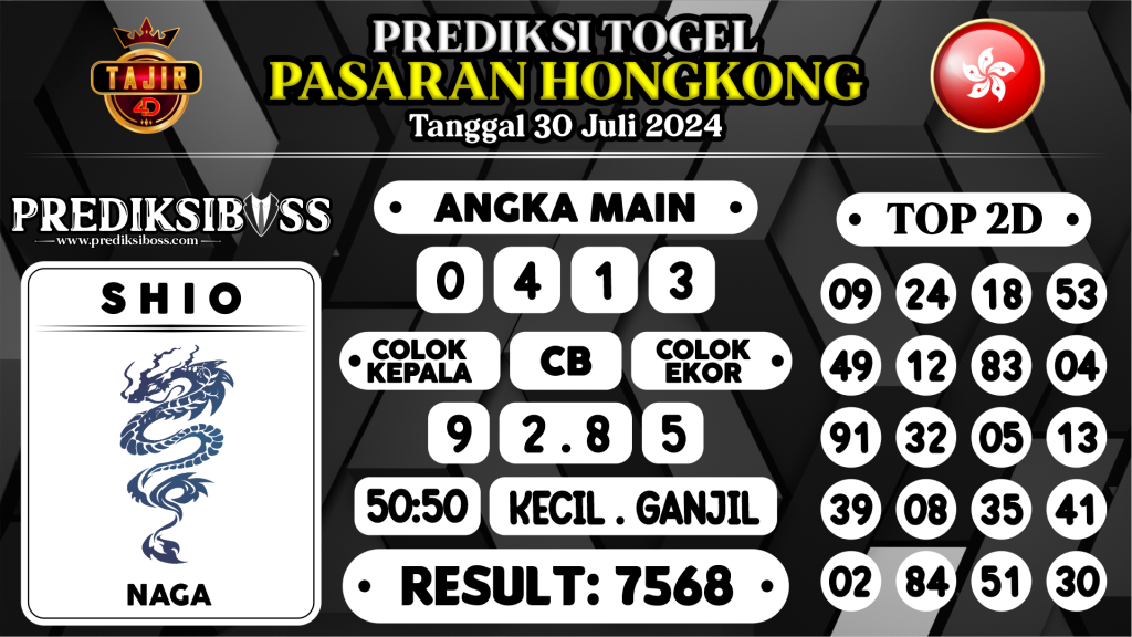 https://prediksibosstrio.com/prediksi-boss-togel-hongkong-selasa-30-juli-2024/