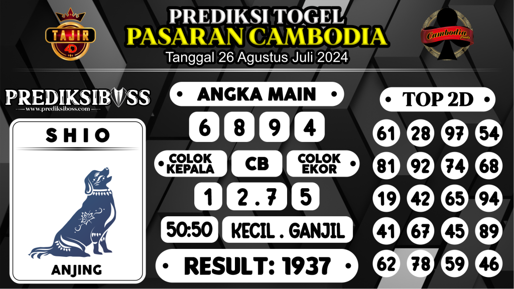 https://prediksibosstrio.com/prediksi-boss-togel-cambodia-senin-26-agustus-2024/