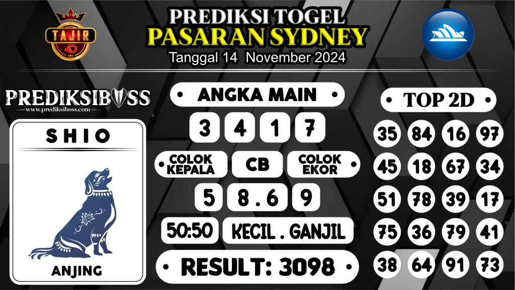 https://prediksibosstrio.com/prediksi-boss-togel-sidney-kamis-14-november-2024/