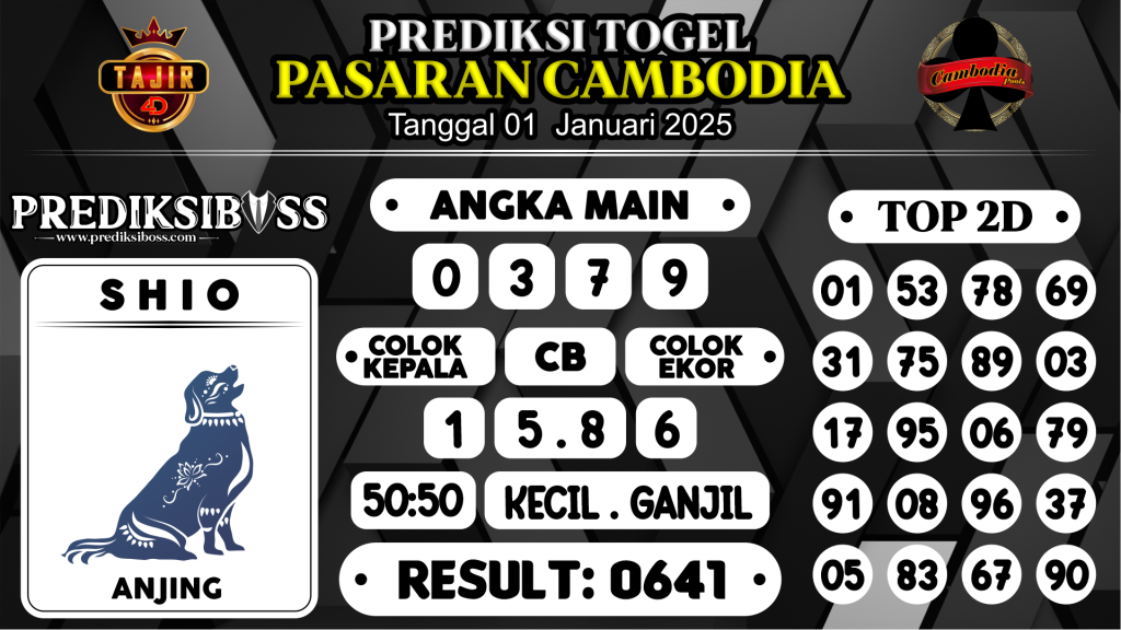 https://prediksibosstrio.com/prediksi-boss-togel-cambodia-rabu-01-januari-2025/