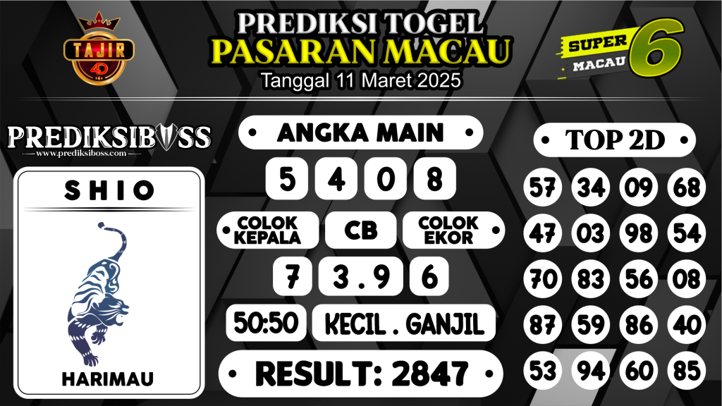https://prediksibosstrio.com/prediksi-boss-togel-macau-selasa-11-maret-2025/