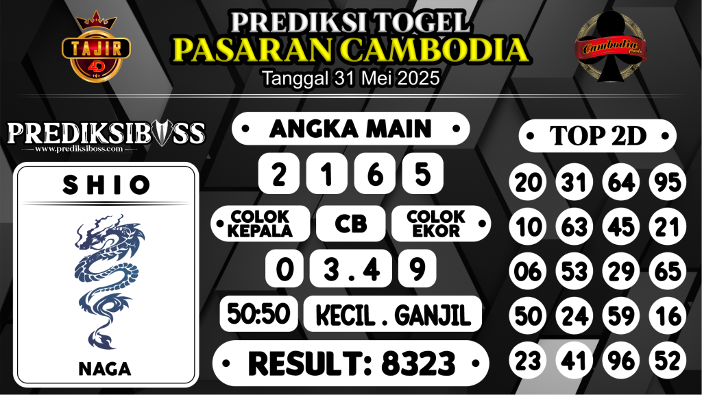 https://prediksibosstrio.com/prediksi-boss-togel-cambodia-sabtu-31-mei-2025/