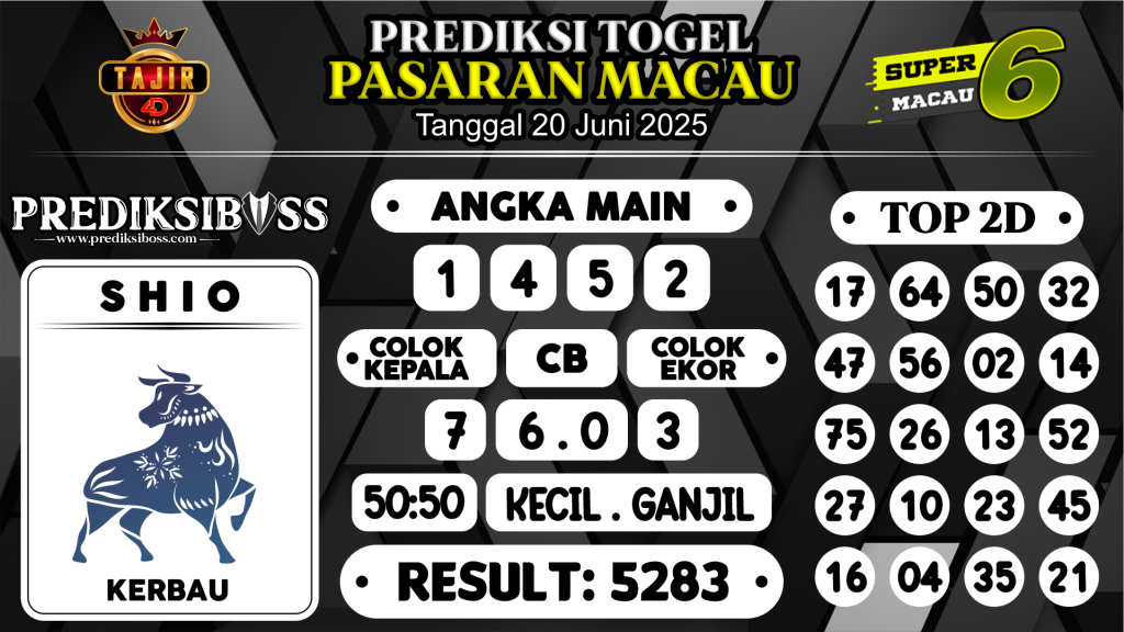 https://prediksibosstrio.com/prediksi-boss-togel-macau-jumat-20-juni-2025/