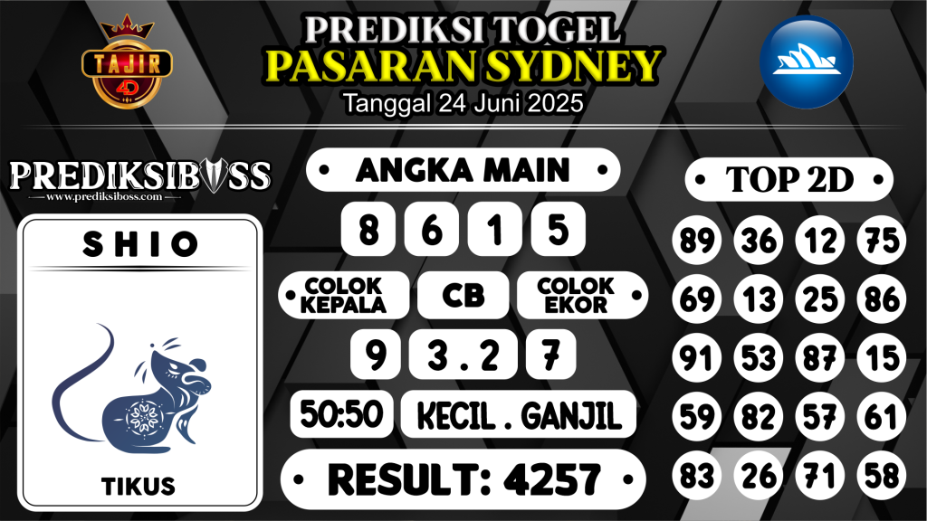 https://prediksibosstrio.com/prediksi-boss-togel-sidney-selasa-24-juni-2025/