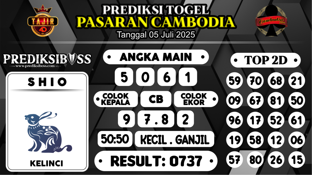 https://prediksibosstrio.com/prediksi-boss-togel-cambodia-sabtu-05-juli-2025/